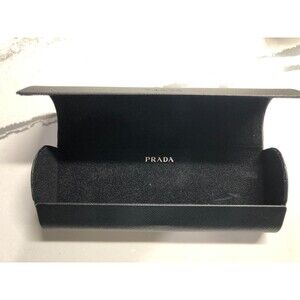 PRADA Eyewear Black Hard Magnetic Close Case for Sunglasses and Eyeglasses